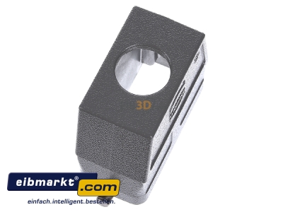Ansicht oben links Harting 19300160447 Tllengehuse HAN 16B-GG-R-M32 19 30 016 0447