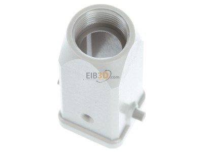 Ansicht oben hinten Harting 19 20 003 0420 Tllengehuse Kunststoff HAN-3A-GG M20 gr 