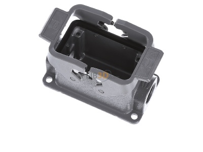 View up front Harting 19 30 010 1270 Socket case for industry connector 
