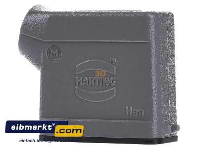 Frontansicht Harting 19200101540 Tllengehuse HAN 10 A-GS-M20 19 20 010 1540