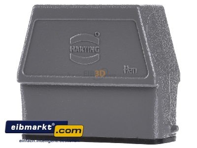 Ansicht hinten Harting 19 20 016 0446 Tllengehuse HAN 16 A-GG-M25 