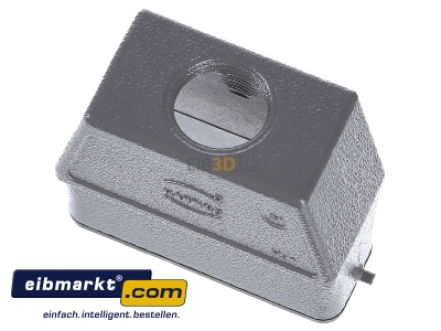 Ansicht oben vorne Harting 19 20 016 0446 Tllengehuse HAN 16 A-GG-M25 