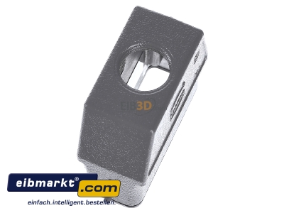 Ansicht oben links Harting 19 20 016 0446 Tllengehuse HAN 16 A-GG-M25 