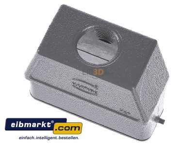 Ansicht oben hinten Harting 19 20 016 0446 Tllengehuse HAN 16 A-GG-M25 