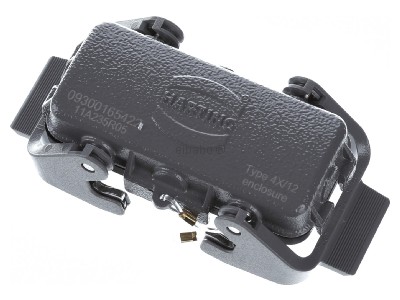 View up front Harting 09 30 016 5422 Cap for industrial connectors 

