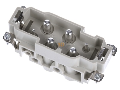 Ansicht oben hinten Harting 09 38 006 2601 Stifteinsatz Han K4/2-STI-S 