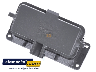 Top rear view Harting 09 30 016 0302 Housing extension for industry connector

