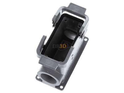 Ansicht oben links Harting 19 30 016 0272 Sockelgehuse Han 16B-asg2-QB-M32 