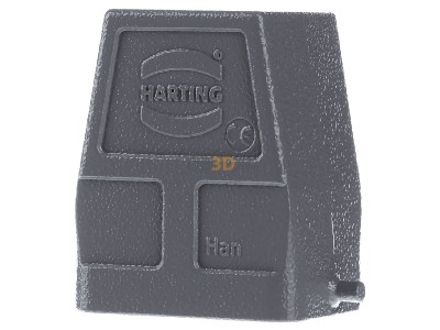 Ansicht hinten Harting 19 30 006 0447 T�llengeh�use HAN 6B-GG-M32 