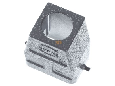 Ansicht oben hinten Harting 19 30 006 0447 T�llengeh�use HAN 6B-GG-M32 