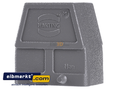 Frontansicht Harting 19 30 010 0427 Tllengehuse Han 10B-gg-M32 
