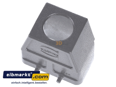 Ansicht oben hinten Harting 19 30 010 0427 Tllengehuse Han 10B-gg-M32 