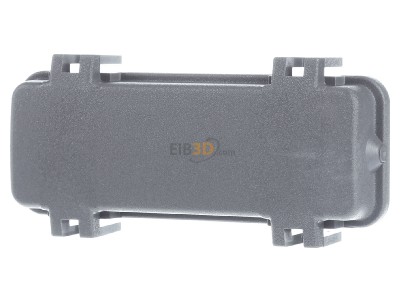 Front view Harting 09 30 024 5401 Cap for industrial connectors 
