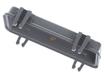 Top rear view Harting 09 30 024 5401 Cap for industrial connectors 
