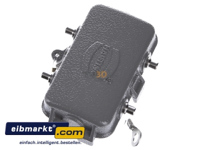 Ansicht oben rechts Harting 09 30 010 5425 Schutzkappe HAN 10B-AK-Nietbol. 