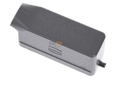 Ansicht oben vorne Harting 19 30 024 1542 Tllengehuse seitl.Kabelausgang 