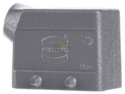 Frontansicht Harting 19 30 010 1521 Tllengehuse Han 10B-gs-M25 