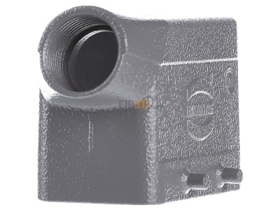 Ansicht links Harting 19 30 010 1521 Tllengehuse Han 10B-gs-M25 