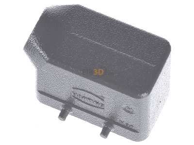 Ansicht oben vorne Harting 19 30 010 1521 Tllengehuse Han 10B-gs-M25 