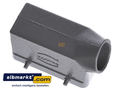 Ansicht oben hinten Harting 19 30 016 1522 Tllengehuse Han 16B-gs-M32 