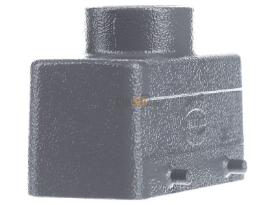 Ansicht links Harting 19 30 016 1422 Tllengehuse gerader Kabelausgang 