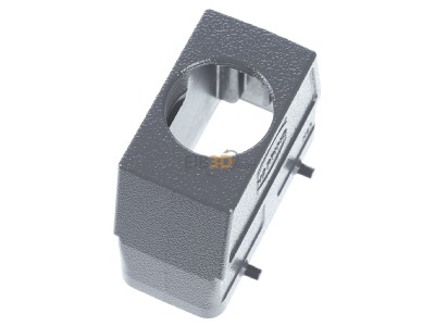 Ansicht oben links Harting 19 30 016 0428 Tllengehuse gerader Kabelausgang 
