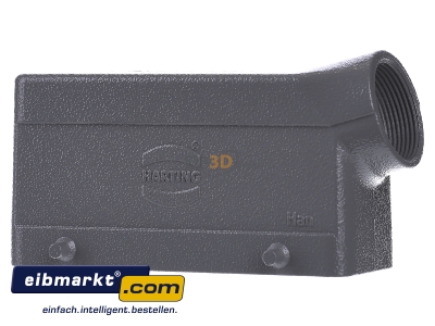 Ansicht hinten Harting 19 30 024 1522 Tllengehuse Han 24B-gs-M32 