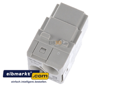 Top rear view Harting 09 14 002 2751 Bus insert for connector 2p 
