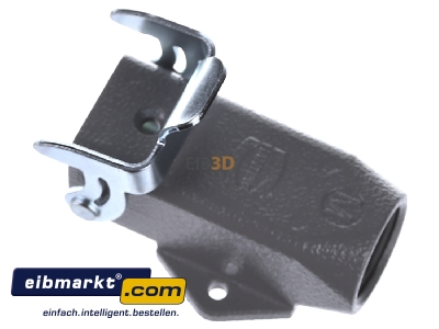 Ansicht oben vorne Harting 19 20 003 1252 Sockelgehuse 