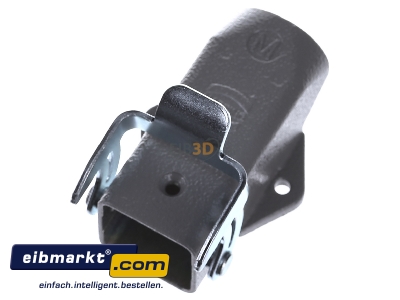 Ansicht oben links Harting 19 20 003 1252 Sockelgehuse 