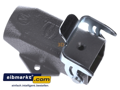 Ansicht oben hinten Harting 19 20 003 1252 Sockelgehuse 