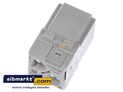 View up front Harting 09 14 002 2651 Pin insert for connector 2p - 
