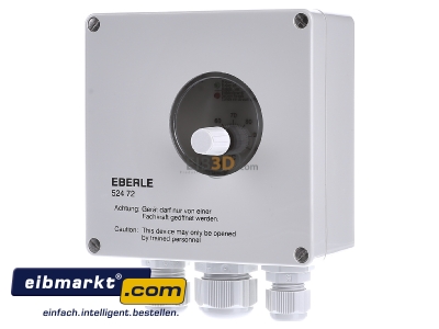 Frontansicht Eberle Controls UTR 100 Temperaturregler 