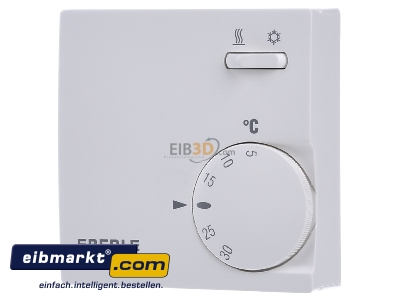 Frontansicht Eberle Controls RTR-E 6731 Raumtemperaturregler 