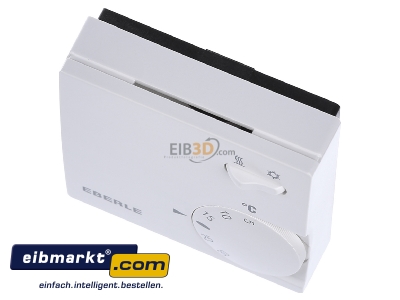 Ansicht oben vorne Eberle Controls RTR-E 6731 Raumtemperaturregler 