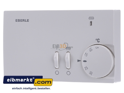 Frontansicht Eberle Controls RTR-E 7712 Raumtemperaturregler 