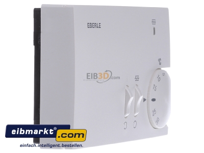 Ansicht links Eberle Controls RTR-E 7712 Raumtemperaturregler 