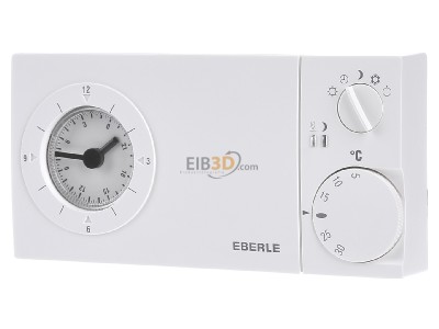 Front view Eberle easy 3 ST Room clock thermostat 
