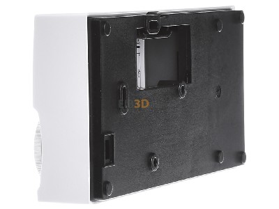 View on the right Eberle easy 3 ST Room clock thermostat 
