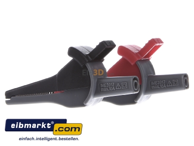 Frontansicht Fluke KS4L-Set Krokodilklemmensatz 94mm 