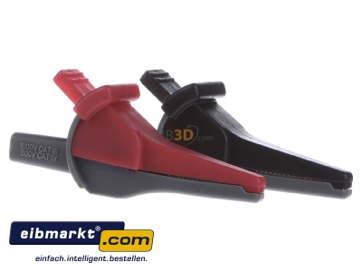 Ansicht hinten Fluke KS4L-Set Krokodilklemmensatz 94mm 