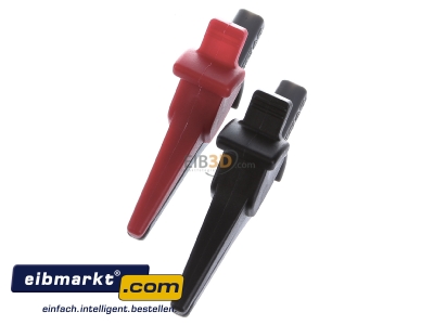 Ansicht oben links Fluke KS4L-Set Krokodilklemmensatz 94mm 