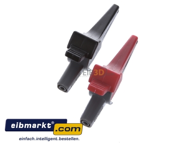 Ansicht oben rechts Fluke KS4L-Set Krokodilklemmensatz 94mm 