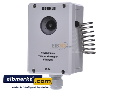 Frontansicht Eberle Controls FTR 1208 Temperaturregler 