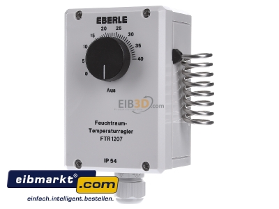 Frontansicht Eberle Controls 872151207100 Temperaturregler FTR 1207