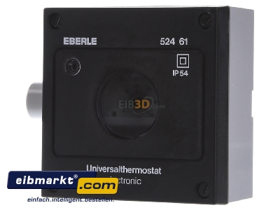 Frontansicht Eberle Controls AZT-I 524 510 Allzweckthermostat 