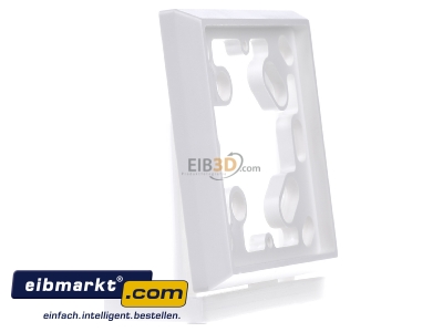 View on the left Eberle Controls ARA 1 E Surface mounted housing 1-gang white - 
