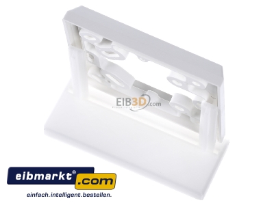 Top rear view Eberle Controls ARA 1 E Surface mounted housing 1-gang white - 
