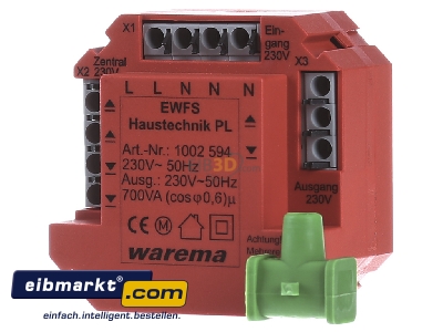 Frontansicht Warema Sonnen 1002594 EWFS Haustechnik PL 