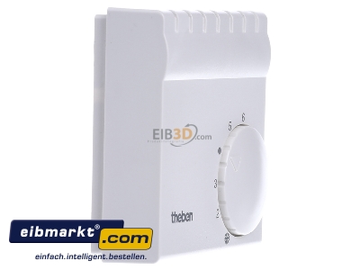 Ansicht links Theben RAM 702 AP-Raumthermostat 3-/4-Leiter,1ffner 